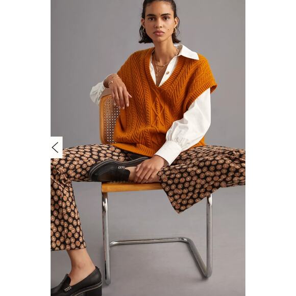 Anthropologie Sweaters - Anthropoligie Cable-Knit Tunic Vest